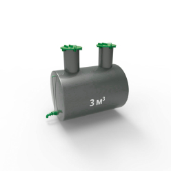 Фото емкости подземной стальной ЕП 3 м3 Емкость подземная стальная ЕП 3 куба